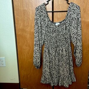 ASOS leopard print dress